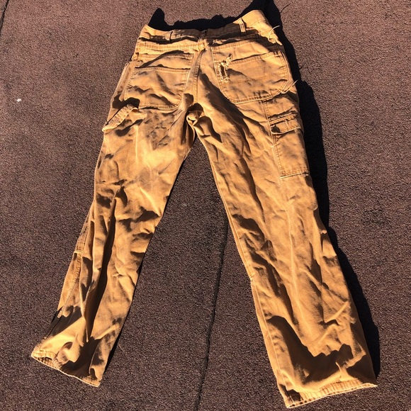 Dickie’s distressed khakis tan/brown industrial + functional - Picture 4 of 4